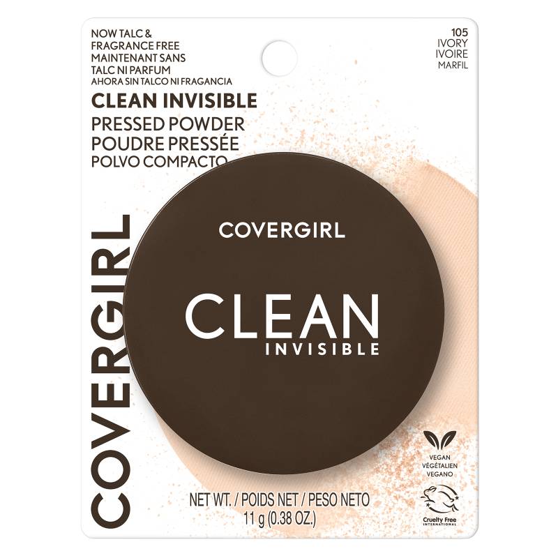 Covergirl Clean Invisible Pressed Powder Ivory 105 11g