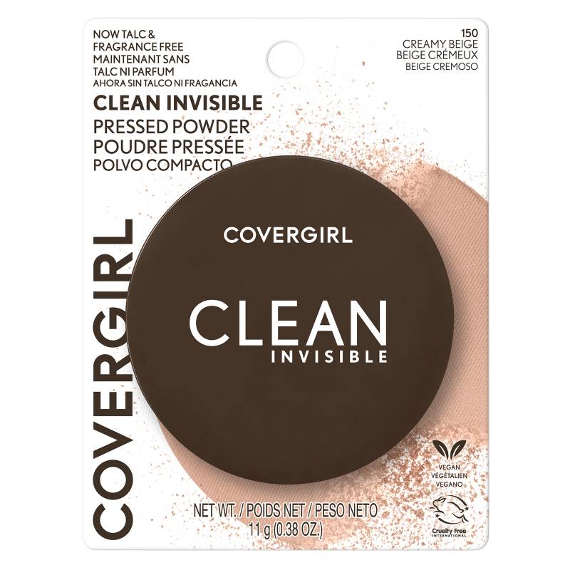 Covergirl Clean Invisible Pressed Powder Creamy Beige 150 11g