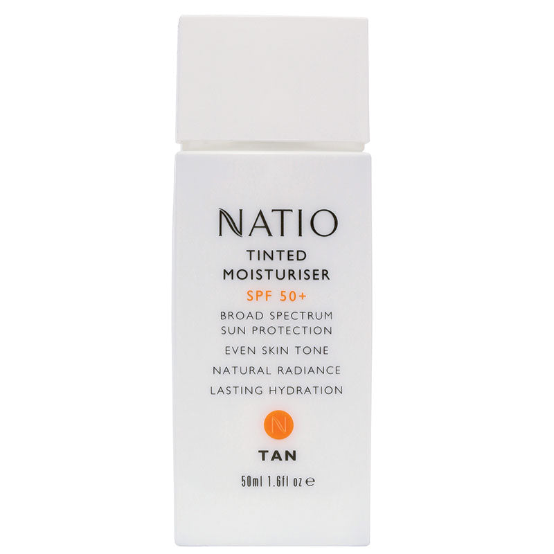 Natio Tinted Moisturiser SPF 50+ Tan
