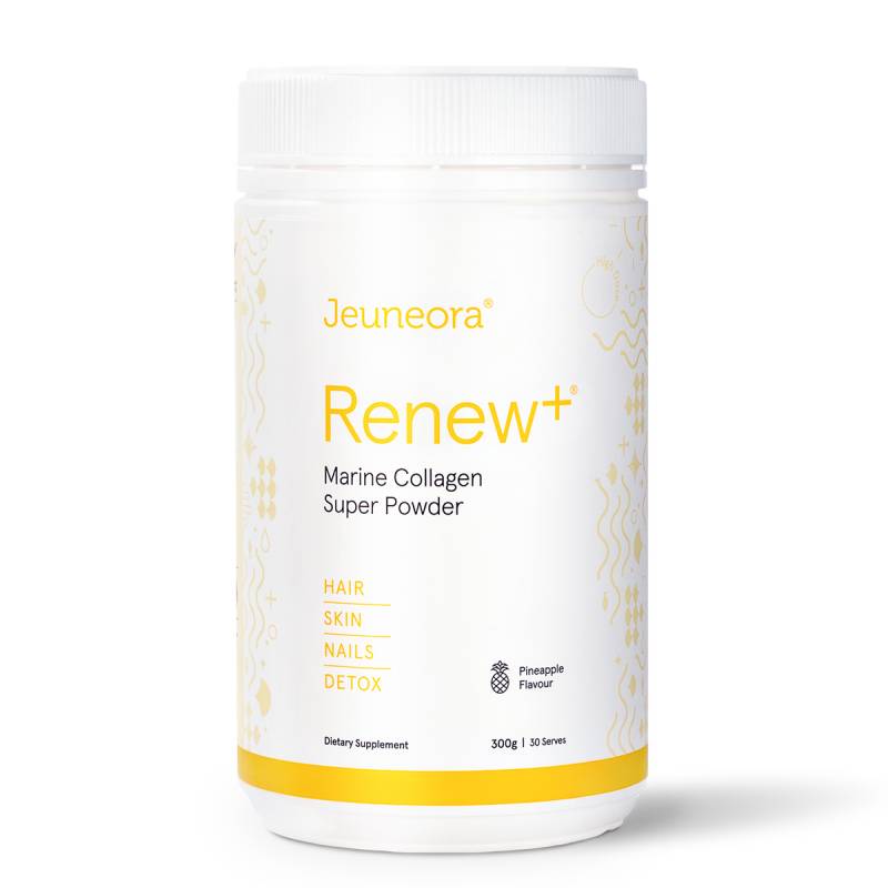 Jeuneora Renew+ Marine Collagen Super Powder Pineapple 300g