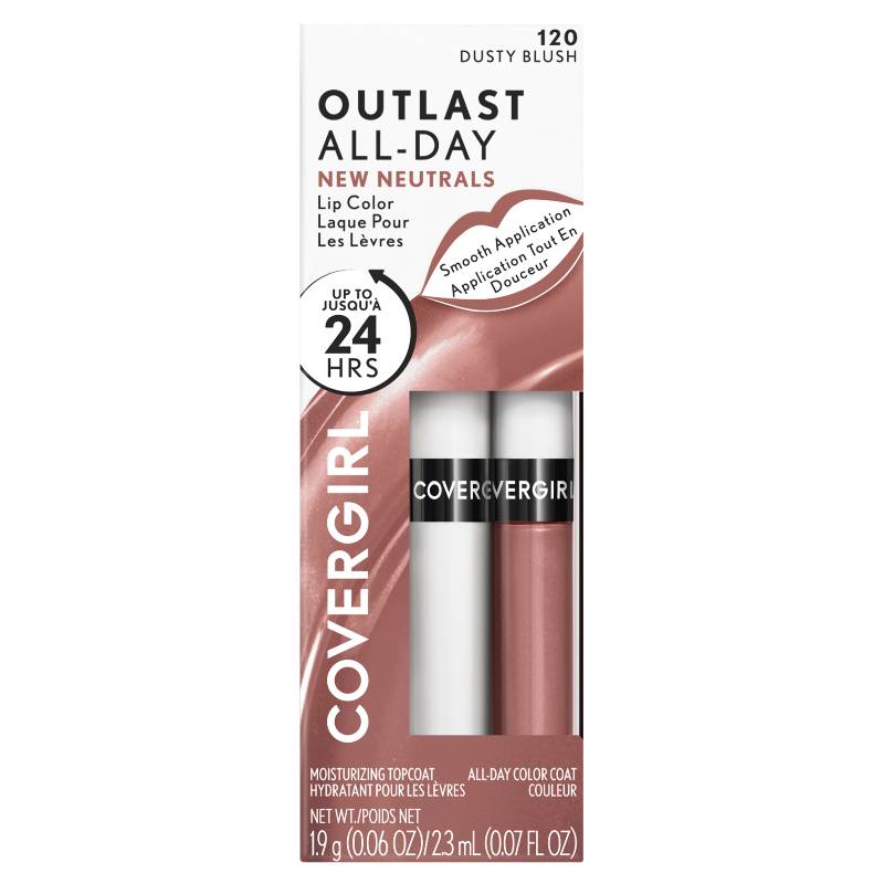 Covergirl Outlast All-Day Lip Colour 120 Dusty Blush 2.3ml
