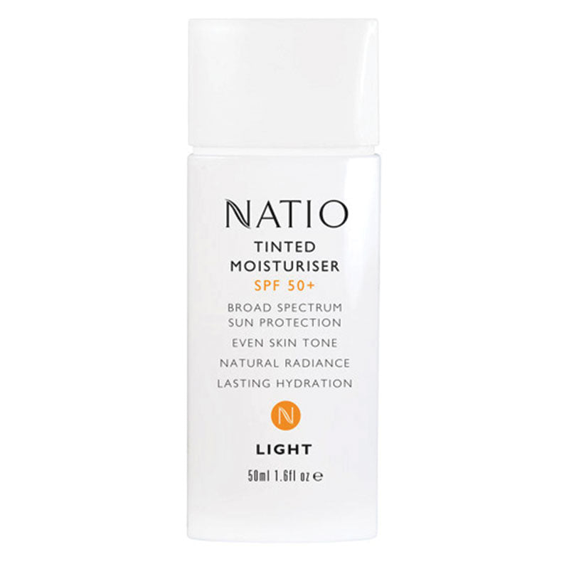 Natio Tinted Moisturiser SPF 50+ Light