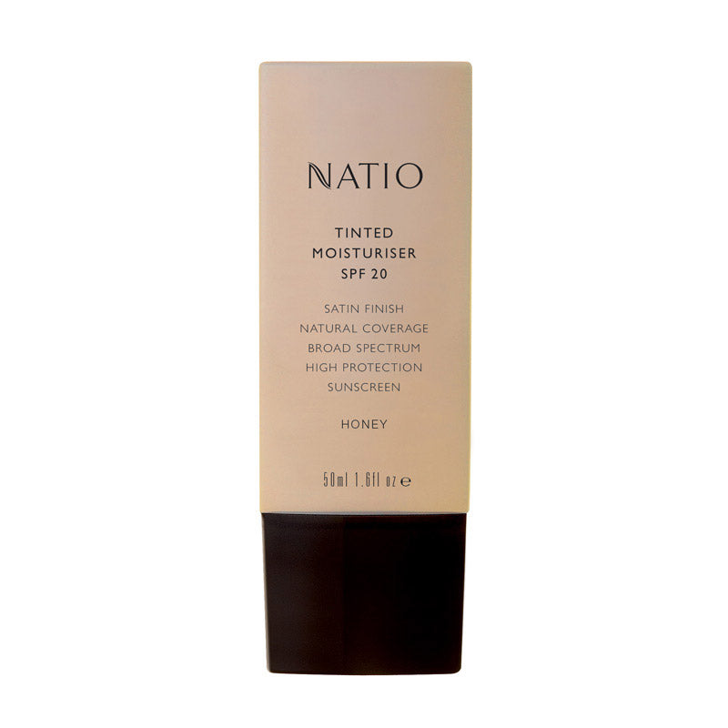 Natio Tinted Moisturiser SPF 20 Honey