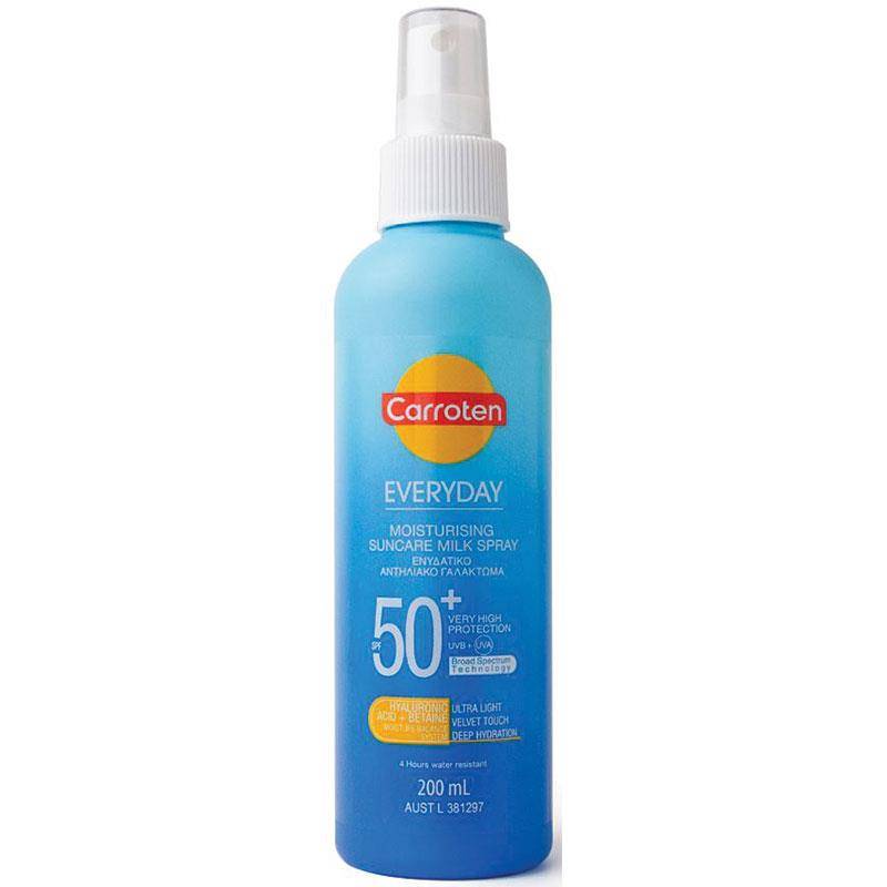 Carroten Everyday Suncare Milk Spray SPF 50+