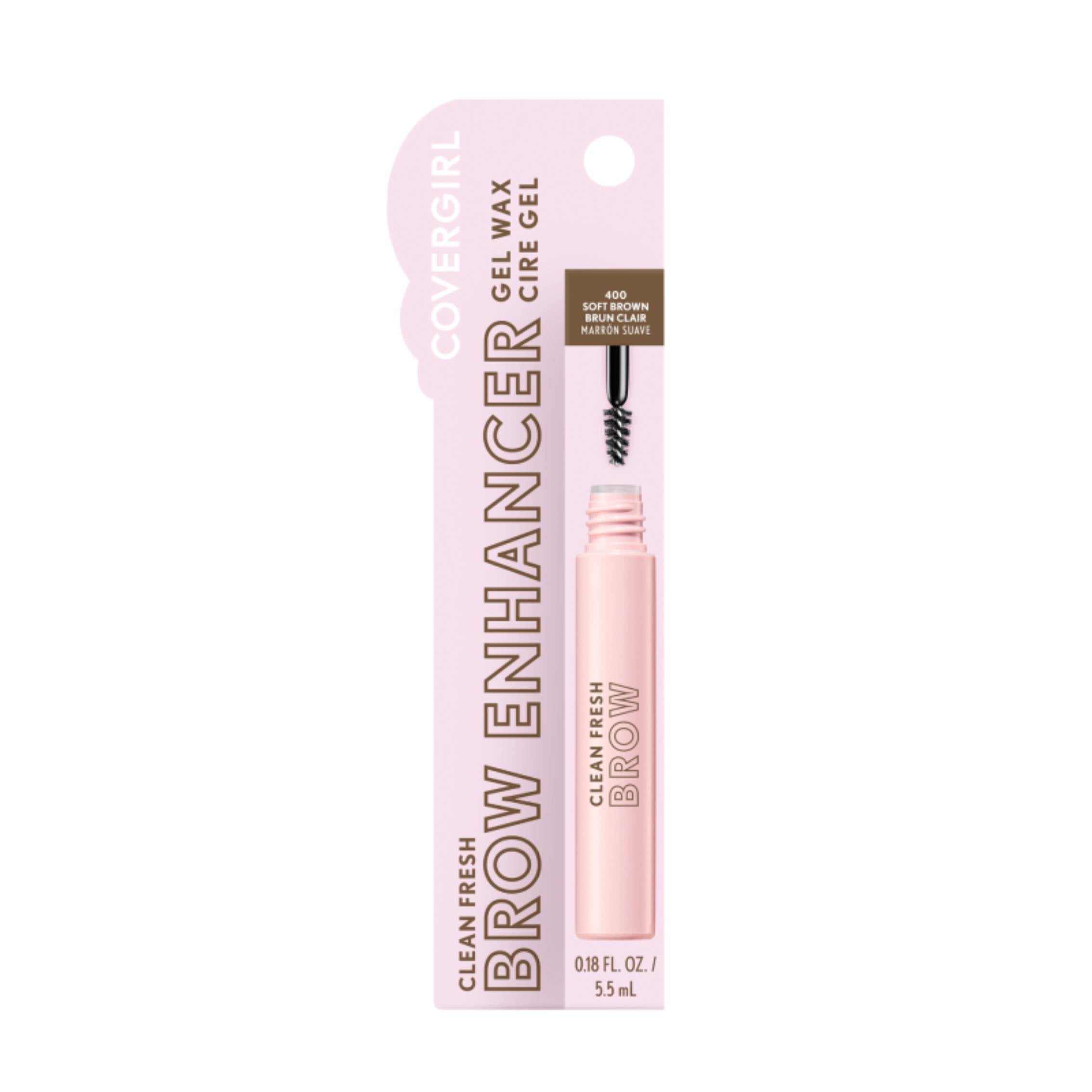 Covergirl Clean Fresh Brow Enhancer Gel Wax 400 Soft Brown