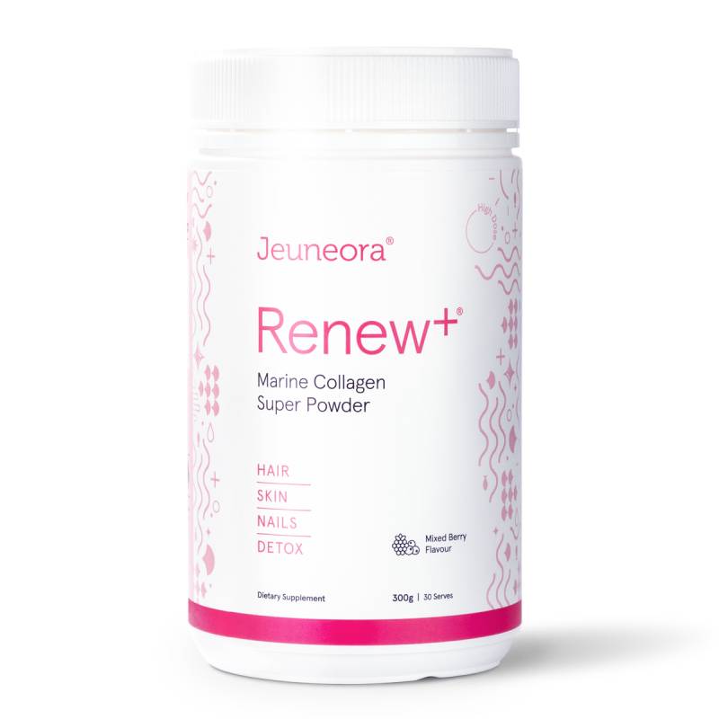 Jeuneora Renew+ Marine Collagen Super Powder Mixed Berry 300g